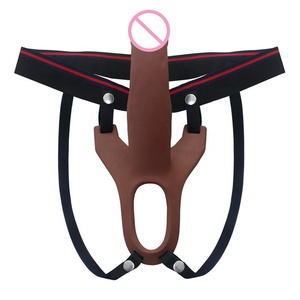 Harnais réaliste en silicone creux avec godemichet pour couples, lesbiennes et gays - Product Image 6