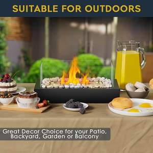 Kit Portátil para Hacer S'mores con Chimenea de Mesa, Mini Chimenea Interior/Exterior para Decoración de Patio y Hogar, Categoría de Producto Chimeneas - Product Image 4