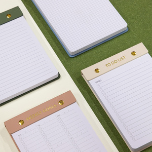 Vente en gros bloc-notes hebdomadaire en cuir PU daté quotidien hebdomadaire planificateur usine de <span class=keywords><strong>cahier</strong></span> - Product Image 2