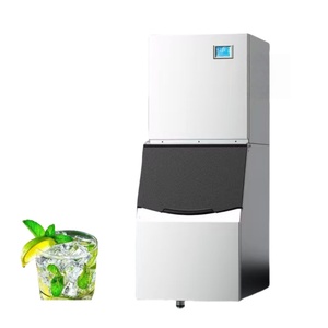 Machine à glaçons professionnelle en acier inoxydable de 300 kg, best-seller pour usage commercial - Product Image 4