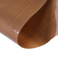 Tissu tissé en fibre de verre PTFE résistant aux hautes températures, surface antiadhésive, tissu en fibre de verre enduit de PTFE pour couverture de presse à chaud