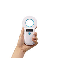 Escáner Portátil OEM ODM Modelo W90B para Gatos, Perros y Peces, Lector de Microchip de 134.2kHz/125kHz, Material ABS, Protocolo ISO11784/5