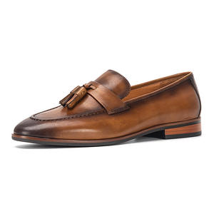 Nuevos Zapatos Casuales de Cuero Genuino con Flecos para Verano 2026, Zapatos de Conducir de Alta Calidad, Zapatos de Vestir y Oxfords de Cuero para Hombre - Product Image 1