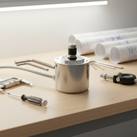 Encodeur incrémental haute précision RZK58S avec interface USB et protection IP56 pour équipement d'automatisation robotique CNC