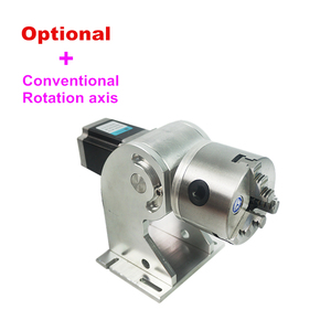 Macchina per marcatura Laser a fibra 50W smontata tutto In uno Scanner Galvo allineare il sistema incisore ottico della targhetta con asse rotante - Product Image 4