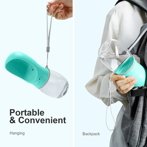 New Style 350ml 550ml Portable Pet Travel Water Bottle <b>Cat</b> Dog Water Bottles for Outdoor Walking Sports - Product Image 4