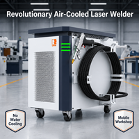 Machine à souder laser intégrée UMW avec contrôle de la torche portable refroidi par air pour le soudage des pipelines et l'industrie du gaz pétrolier