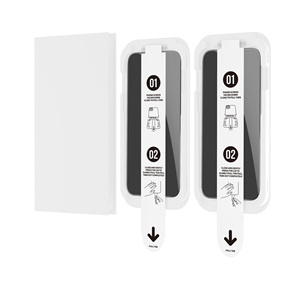 Verstärktes Black Edge 180 ° Sichtschutz glas für iPhone 17Air Pro Max 2 Glas in 1 Magic Box Schnell installation skit - Product Image 2