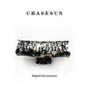 Vente en gros <span class=keywords><strong>Japon</strong></span> et Corée <span class=keywords><strong>du</strong></span> Sud pince requin femme pince tête arrière pince à cheveux banane en plastique pince à cheveux griffe - Product Image 5