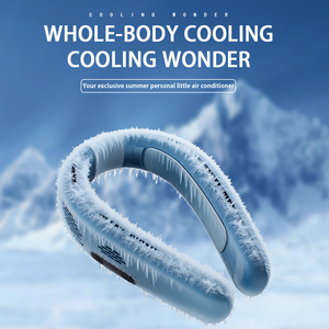 Kipas Leher Tanpa Baling-Baling Lipat Portabel, Dapat Diisi Ulang, Dapat Dipakai di Leher - Product Image 4