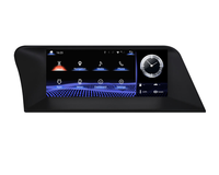 Pour Lexus RX 270/350 2009-2015, lecteur multimédia à écran de 10,25 pouces avec bouton court/long et Carplay sans fil