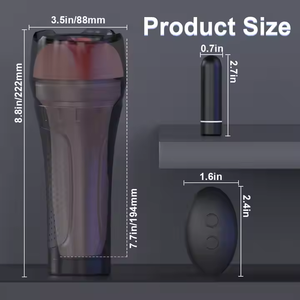 เครื่องช่วยสำเร็จความใคร่ชาย ZRX แบบสอดใส่ พร้อมช่องคลอดจำลองสมจริง ของเล่นผู้ใหญ่สำหรับผู้ชาย - Product Image 5