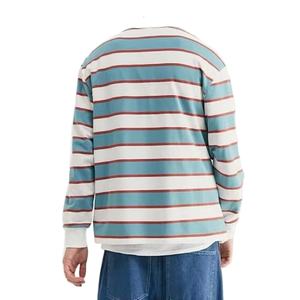 2025 nueva moda logotipo personalizado manga larga Camiseta de Rugby de gran tamaño Camisetas De Polo para hombre Camisetas De Polo de Rugby de la mejor calidad - Product Image 4