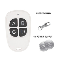 Prix d'usine de télécommande de porte de garage électrique de haute qualité Clone face-à-face sans fil 433MHz avec code d'apprentissage