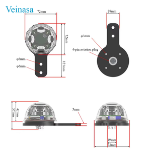 Veinasa-GXYL Sensor Óptico de Lluvia de Alta Sensibilidad Personalizable para Agricultura, Salida de Relé, Detector de Lluvia para Invernadero Veinasa- - Product Image 6