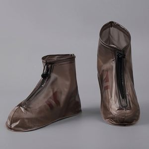 Cubrezapatos Impermeables de PVC Grueso Antideslizantes para Ciclismo al Aire Libre, para Hombre y Mujer, Modelo A5, Días de Lluvia - Product Image 4