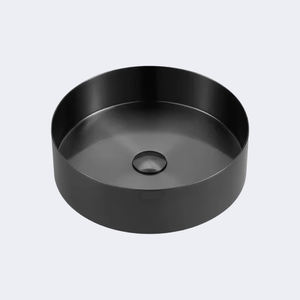 YIDA Design moderne lavabo en acier inoxydable comptoir Art évier pistolet gris blanc <span class=keywords><strong>noir</strong></span> doré couleurs pour Villa hôtels salles de bains - Product Image 6