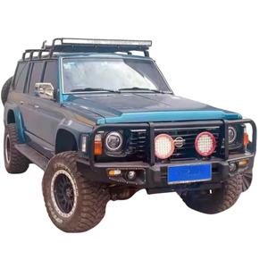 Pare-chocs avant en acier de haute qualité avec barre à taureau pour <span class=keywords><strong>Nissan</strong></span> Patrol Y60 comprend des découpes de crochet de remorquage - Product Image 3