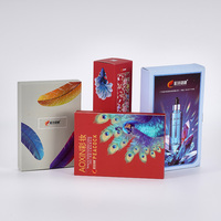 Boîte d'expédition pliable en carton ondulé durable et recyclable avec poignée, impression de logo personnalisée, pour envoi postal