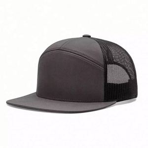 Gorra Trucker Richardson 168 Personalizada de 7 Paneles con Visera Plana, Malla y Parche con Logotipo - Product Image 6