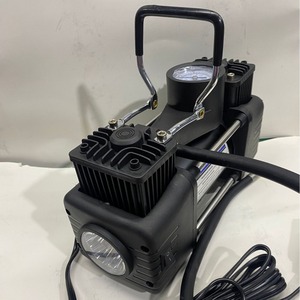 Dual-Use 12V/220V Portable High-Pressure Air Pump Multi-functional <b>ABS</b> Material for Home Car Balls MES-805 <b>ABS</b> Material Air Pump - Product Image 2