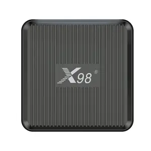 X98Q Android 11 двухдиапазонный Wi-Fi OTT Smart TV Box 2 ГБ 16 ГБ S905W2 2,4 г/5 г двойной Wi-Fi Media Play 4K smart Android tv Box X98q