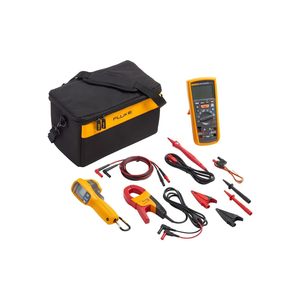 Kit de multímetro Fluke 1587KIT/62MAX+ FC con pinza amperimétrica y probador para la resolución de problemas eléctricos - Product Image 1
