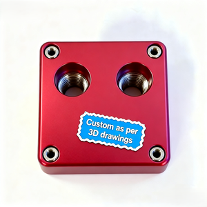 Custom Precision Manufacturing Anodized Aluminum Sheet Metal Chassis Equipment Aluminum Enclosure CNC Machining Metal - Product Image 1