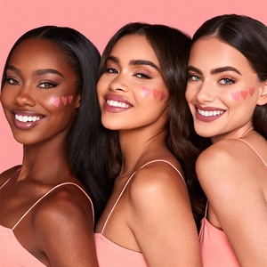 Logo personnalisé cosmétique lisse Vegan <span class=keywords><strong>Blush</strong></span> crème bâton coeur haute qualité maquillage visage joues étiquette privée coeur timbre bâton <span class=keywords><strong>Blush</strong></span> - Product Image 3