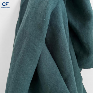 Tissu en <span class=keywords><strong>lin</strong></span> 100% pur, biologique, français, européen, tissé, teint en fil, avec un <span class=keywords><strong>lin</strong></span> lavé doux pour <span class=keywords><strong>la</strong></span> décoration intérieure, chemise, robe et canapé - Product Image 2
