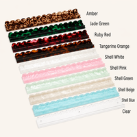 Soporte Magnético Personalizado de Acrílico para Mahjong, Empujador de Fichas Festoneadas de 17.5-20 Pulgadas, Juego de Mesa de Mahjong Americano 2 en 1, OEM ODM