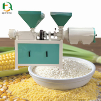 Grains d'épluchage de maïs avancés à haute productivité et machine intégrée de fabrication de farine avec composant essentiel du noyau du moteur