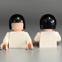 Casque Accessoire pour Figurine en Blocs de Construction à Petites Particules 0,1 kg Vente en Gros