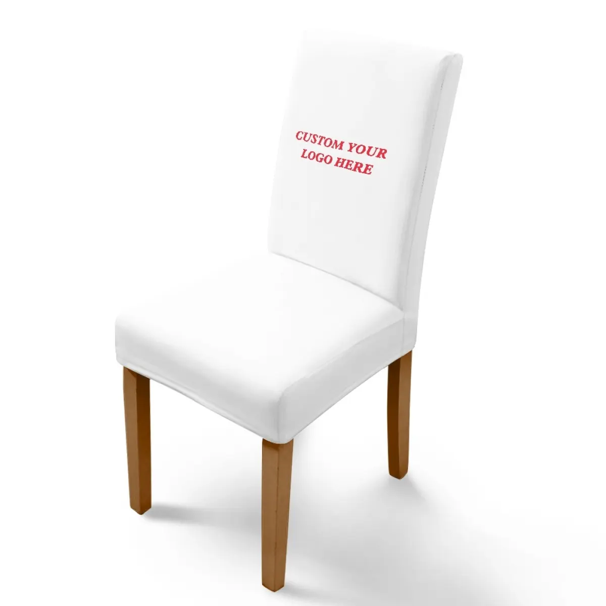 Sarung kursi ruang makan kustom sarung kursi Parson cetak sesuai permintaan sarung kursi elastis untuk ruang makan