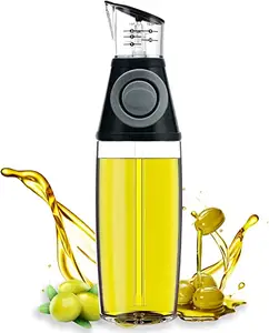 Öl spender flasche 17oz Öl sprüh gerät Klarglas Nachfüllbare Öl-und Essigsp ender flasche mit Mess skalen pumpe