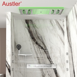 Juego de Ducha de Techo LED Inteligente de 7 Modos, con Montaje Empotrado en la Pared, con Música - Product Image 5