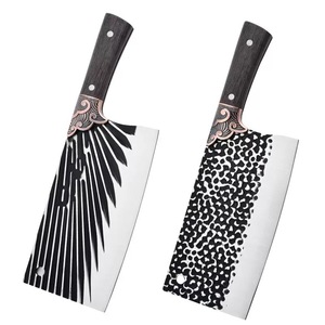 Las cuchillas de cocina forjadas en Yangjiang son afiladas y versátiles, ideales para cortar en la cocina, deshuesar, trinchar y para uso en la calle. - Product Image 4