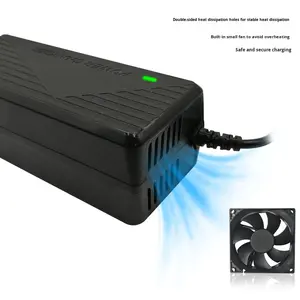 Chargeur de batterie au lithium 42V2A universel intelligent AC100-240V 50/60Hz pour outils électriques, scooter, vélo d'équilibre - Product Image 3