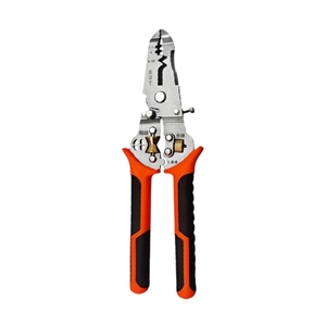 Pince à dénuder multifonctionnelle 10-en-1, pince à câble professionnelle pour électricien, outil de coupe, dénudage et sertissage - Product Image 1