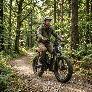 Bicicleta Eléctrica con Llantas Anchas para Adultos, Bicicleta Eléctrica Todoterreno de Largo Alcance para Paseos por Playa, Nieve y Montaña - Product Image 6