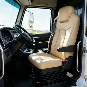 Siège de camion à suspension pneumatique de luxe pour Volvo Scania MAN <span class=keywords><strong>Mercedes</strong></span> DAF Iveco, siège conducteur robuste pour les longs trajets - Product Image 4