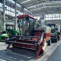 Moissonneuse-batteuse automatique 140 CV de marque mondiale à prix d'usine, haute efficacité, pour maïs, avec boîte de vitesses pneumatique de haute qualité