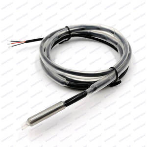 Không Thấm Nước 6*45Mm SS304 Probe <span class=keywords><strong>2</strong></span>-Wire Silicone Cable Cảm Biến Kỹ Thuật Số DS18B20 - Product Image 5