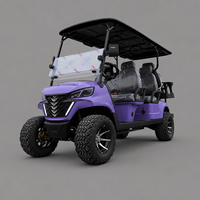 Voiturette de golf électrique haut de gamme UCB-DH-14 6 places, buggy passager haute performance pour parcours de golf, complexe hôtelier et transport professionnel