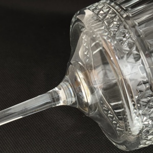 Verres à Cocktail Rétro Confortable Grip Slender Cup Rod 260ml Rétro Plat Cristal Coupe Verre - Product Image 3