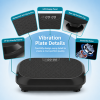 LCD-Display Umweltfreundliche Fitness-Vibrationsplatte für den Heimgebrauch OEM Intelligente Ganzkörper-Vibrationsplatte zum Abnehmen