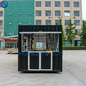 Fast Outdoor Mobile Food Truck Full Kitchen <strong>Used</strong> New Condition Ice Cream Cart Container <strong>Catering</strong> Concession Full Kitchen <strong>Sale</strong> - Product Image 2