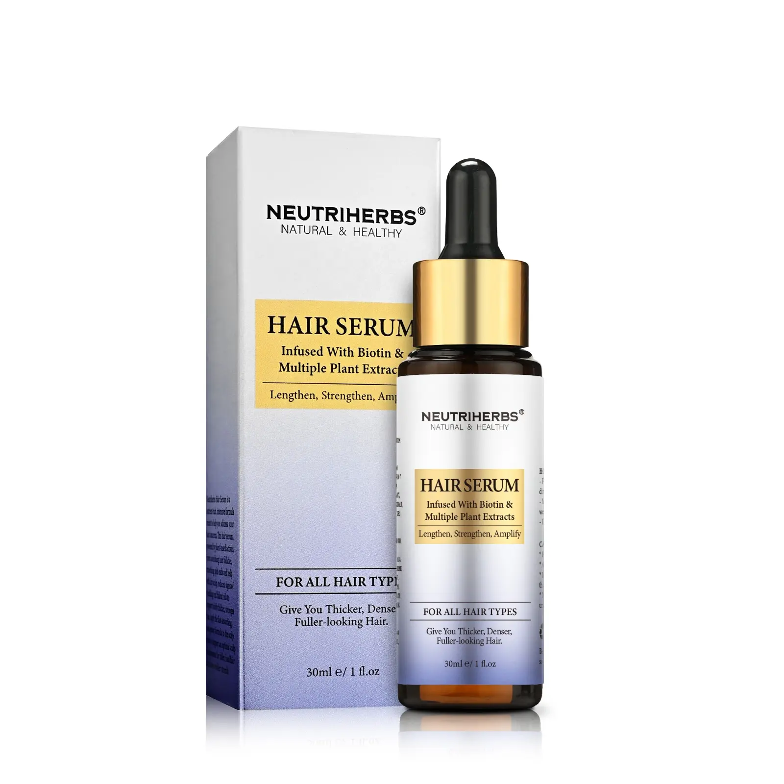 Private Label Neutrigraden Natuurlijke Haargroei Serum Voor Vrouwen Anti Haaruitval Haargroei Behandeling