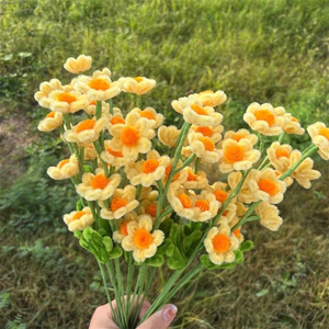 YOPIN-7697 all'ingrosso scovolini rifiniti 5 forchette Daisy fatti a mano a forma <span class=keywords><strong>di</strong></span> asta intrecciata <span class=keywords><strong>fiori</strong></span> decorazione scenario casa - Product Image 2