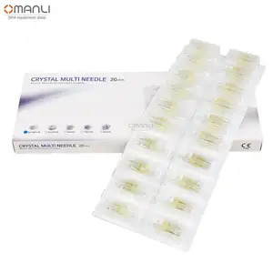 Multijarum kristal 5 Pin untuk injeksi Mesotherapy Serum solusi asam hialuronat